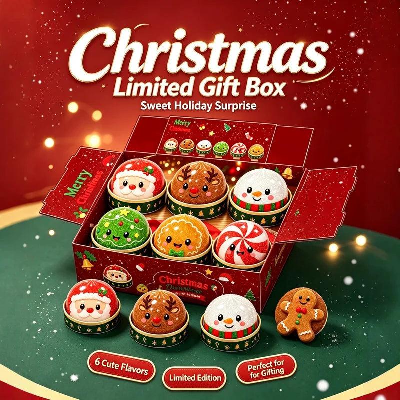 Christmas Squishies – Santa, Tree & Reindeer