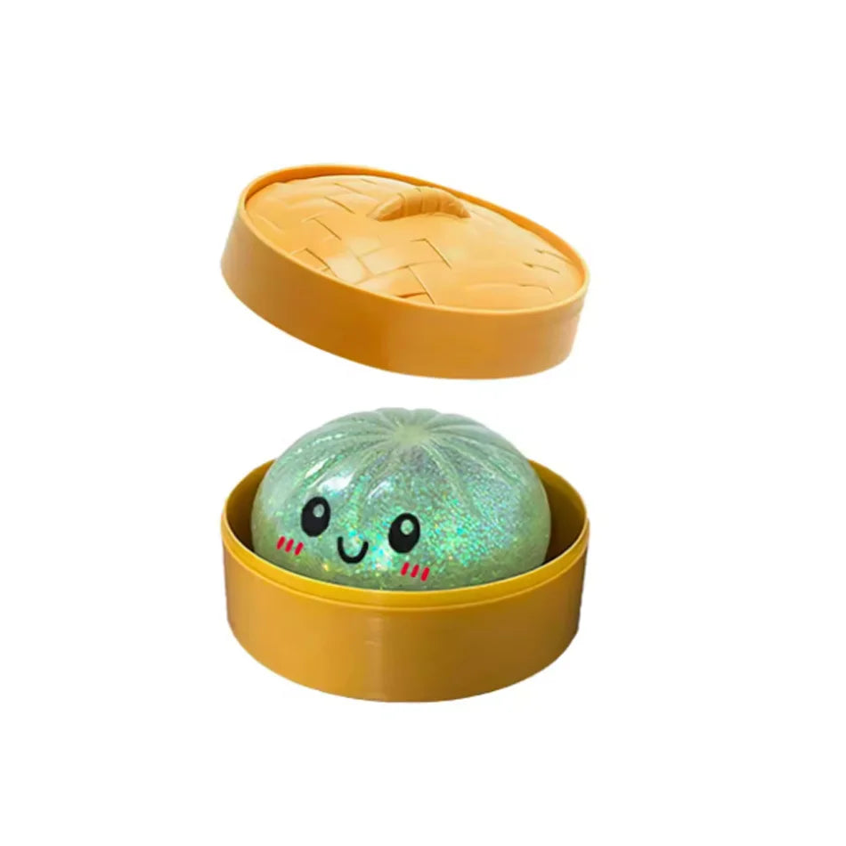 Food Squishy Set – Dumpling, Butter & Toast