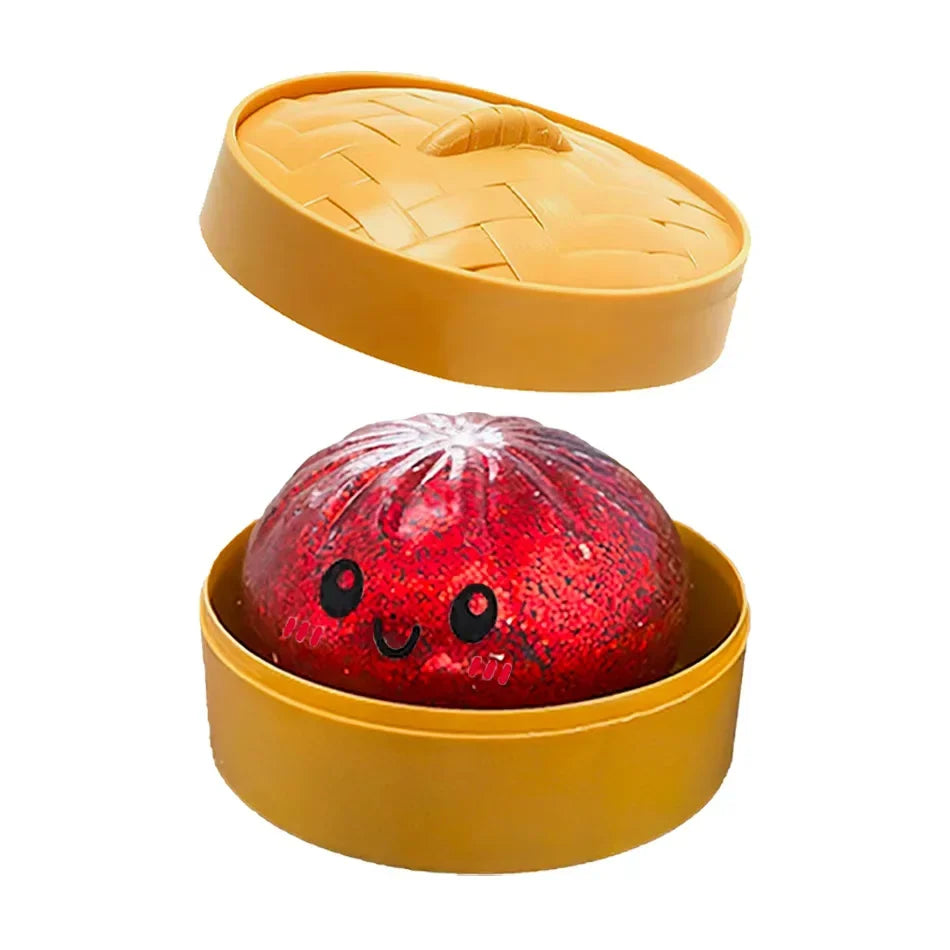 Glitter Dumpling Squishy with Gift Box