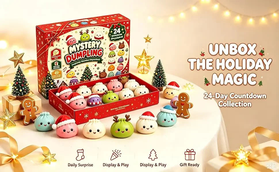 Christmas Squishy Advent Calendar