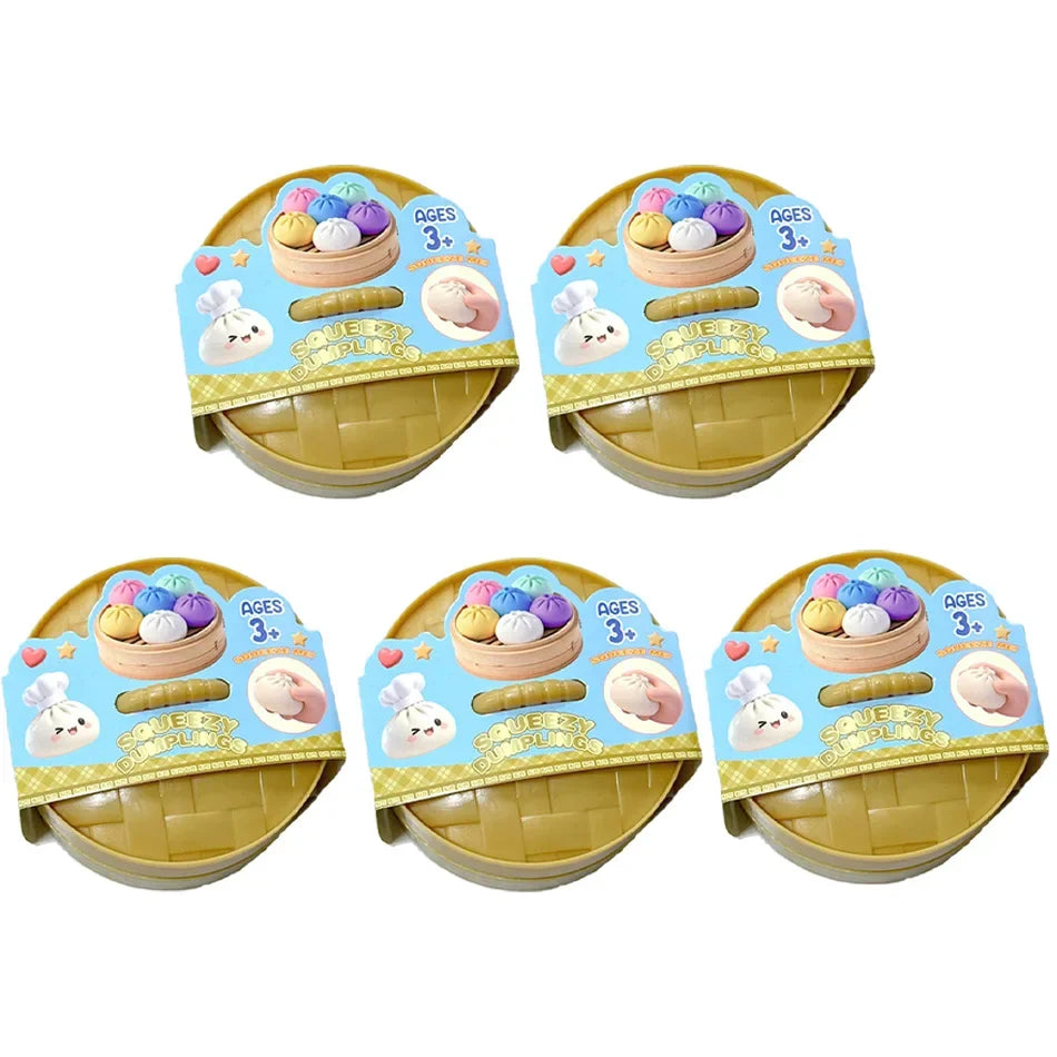 Glitter Dumpling Squishy with Gift Box