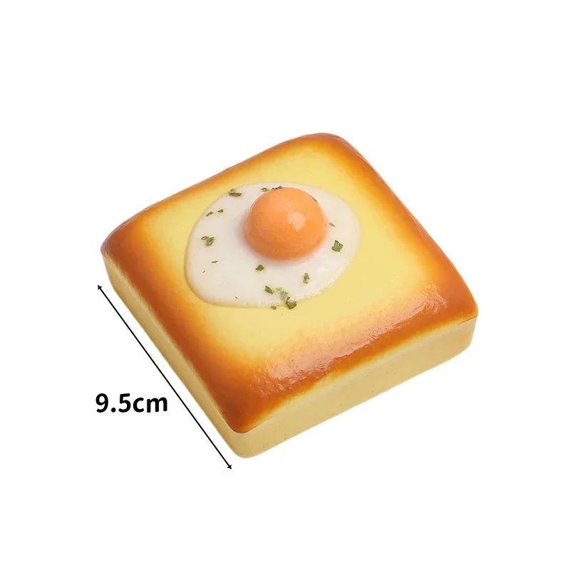 Fried Egg Toast Squishy – Slow Rising