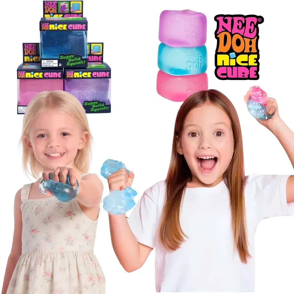 Jellyfish & Cube Jelly Squeeze Toy