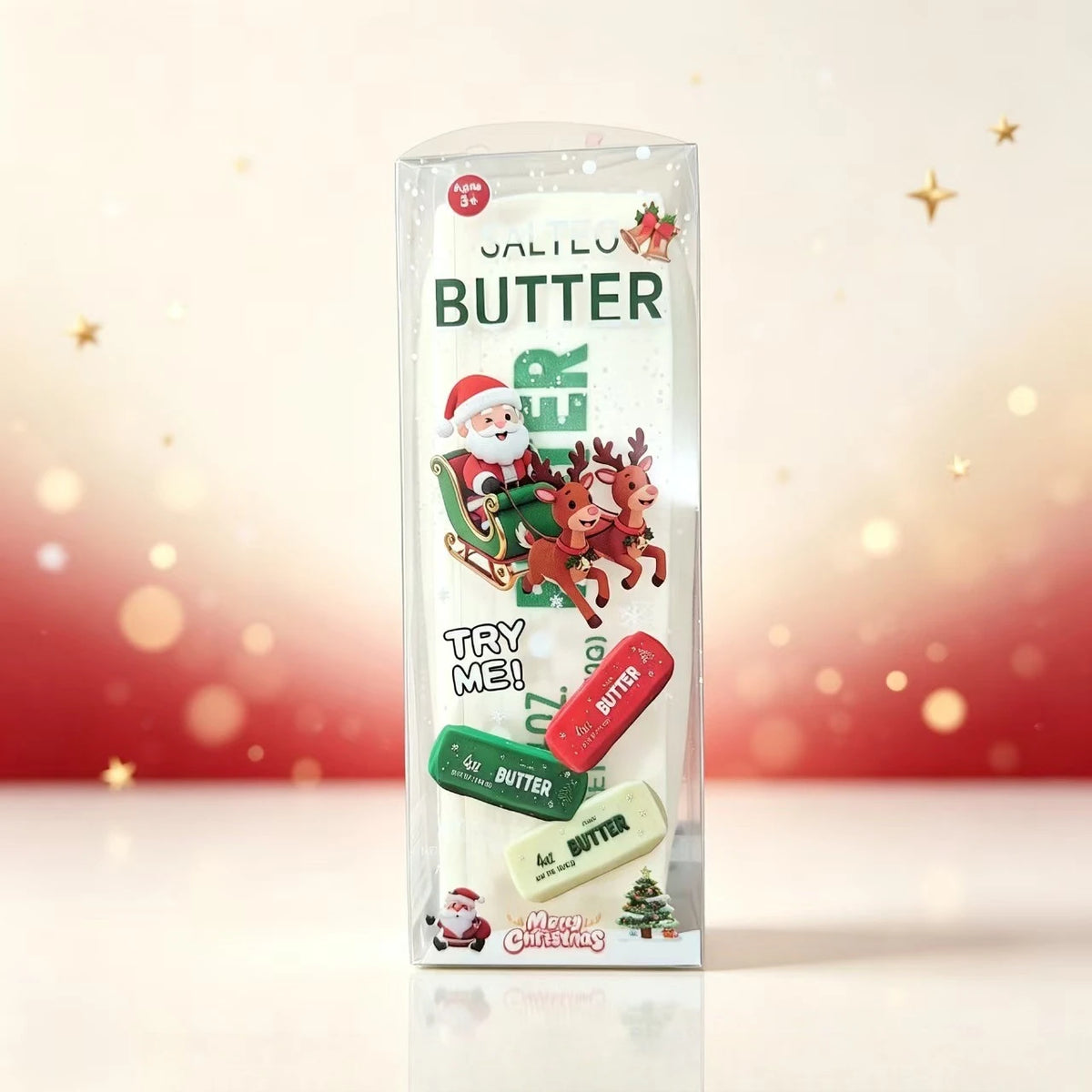 Christmas Butter Stick Squishy