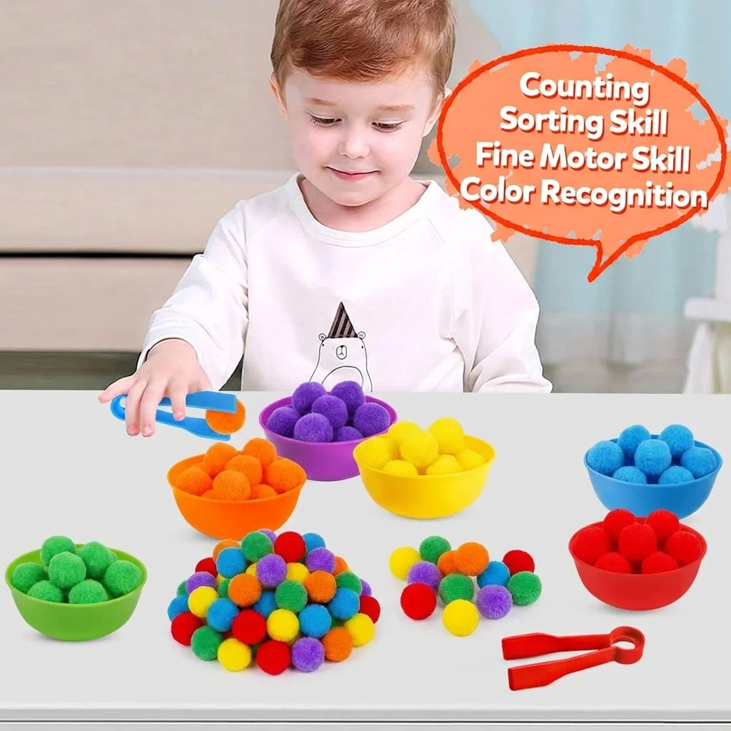 Rainbow Sorting & Counting Set