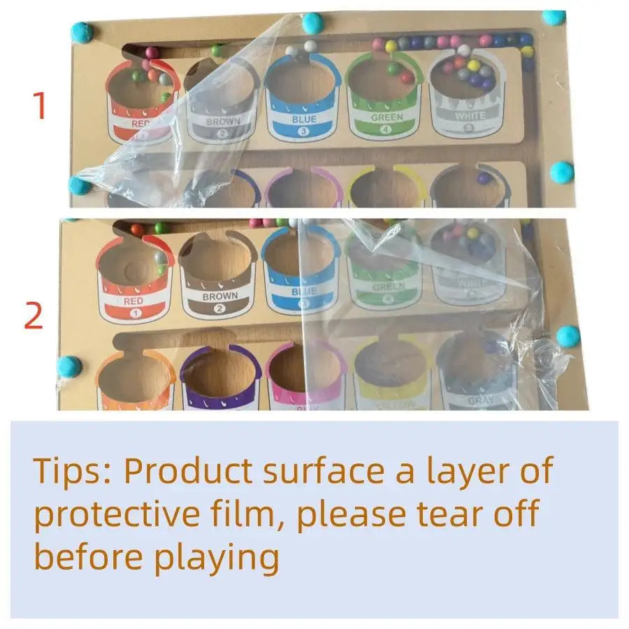 Magnetic Bead Maze