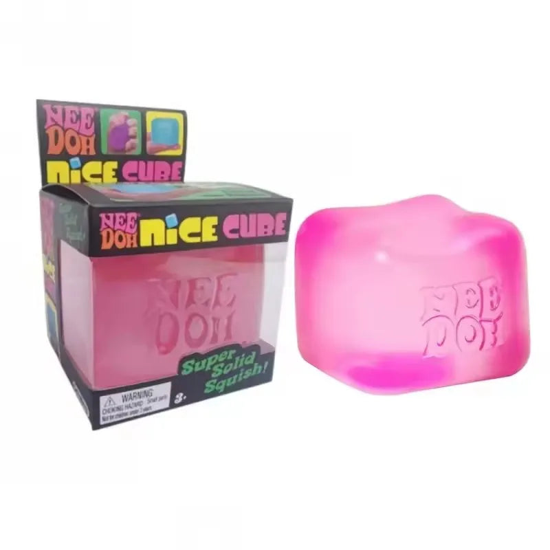 Jellyfish & Cube Jelly Squeeze Toy