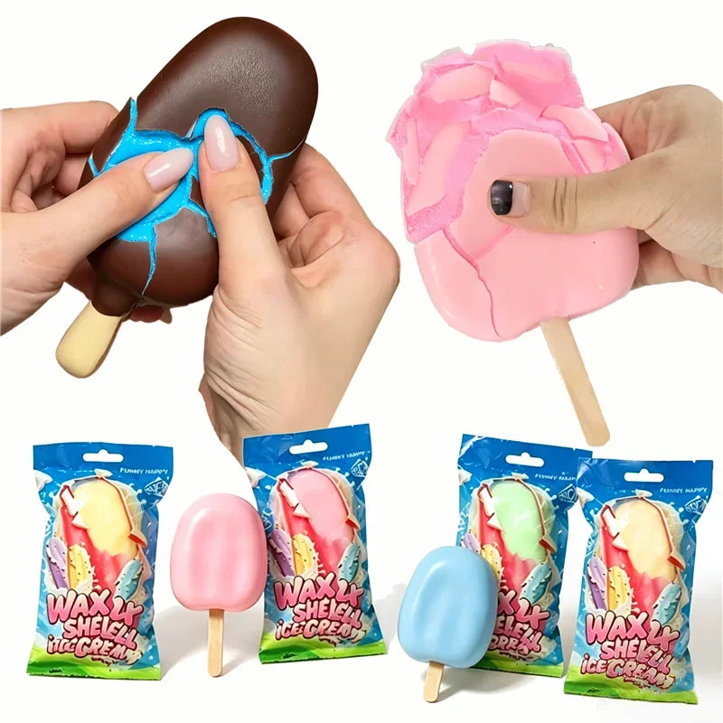 Crunchy Ice Cream Popsicle Squishy
