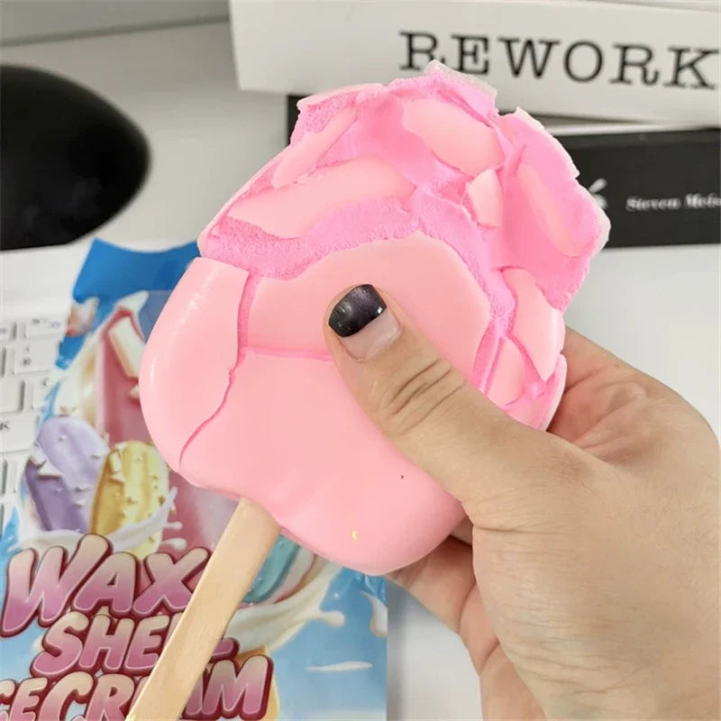 Crunchy Ice Cream Popsicle Squishy