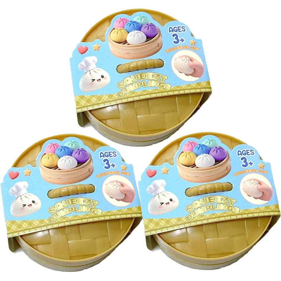 Glitter Dumpling Squishy with Gift Box
