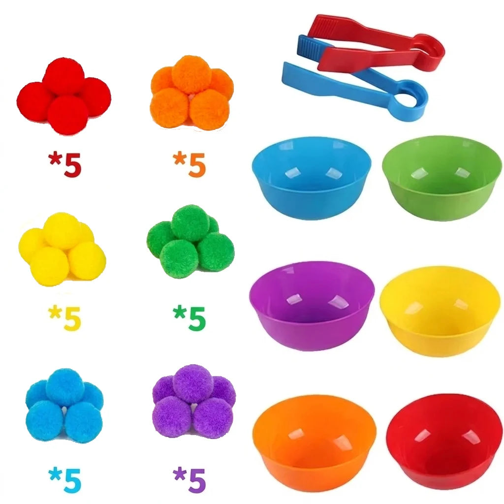 Rainbow Sorting & Counting Set