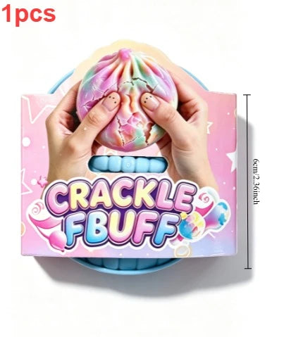 Rainbow Crackle Fluff Squishy