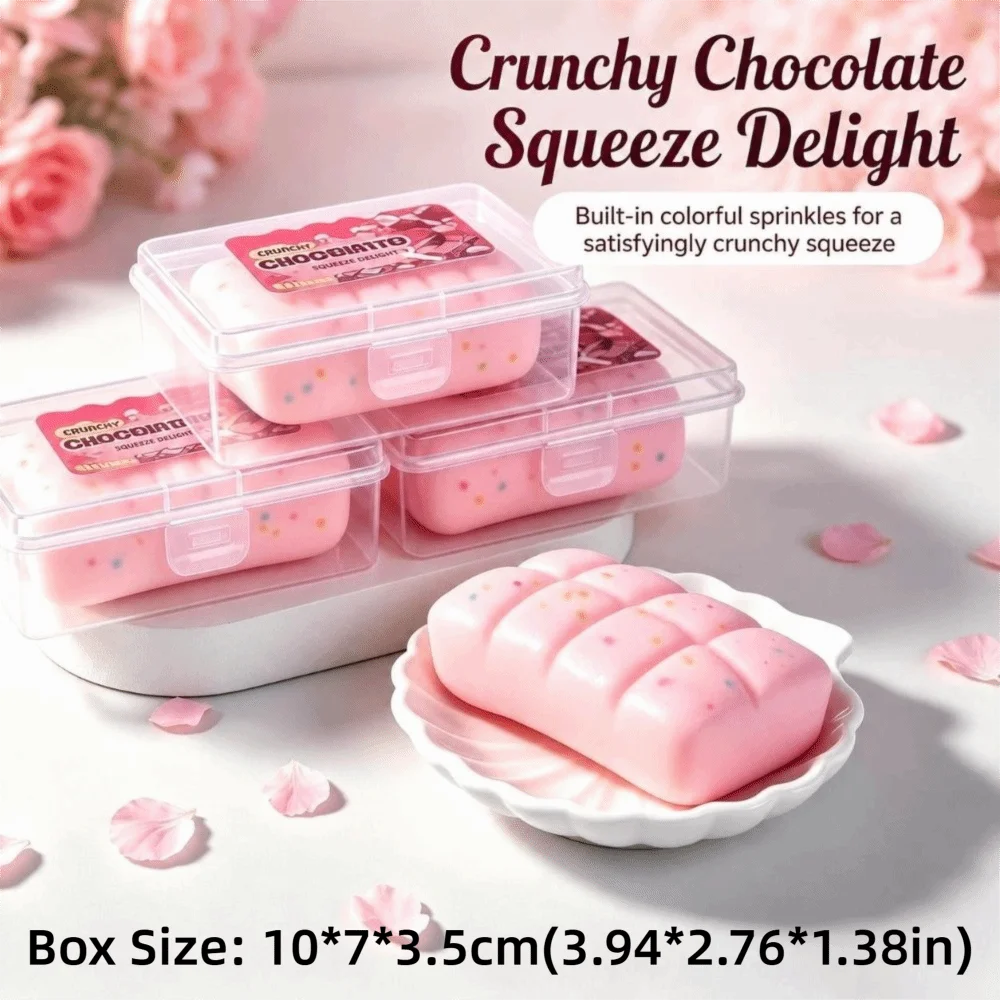 Crunchy Wax Squishy – Cat Paw, Donut & Snowball