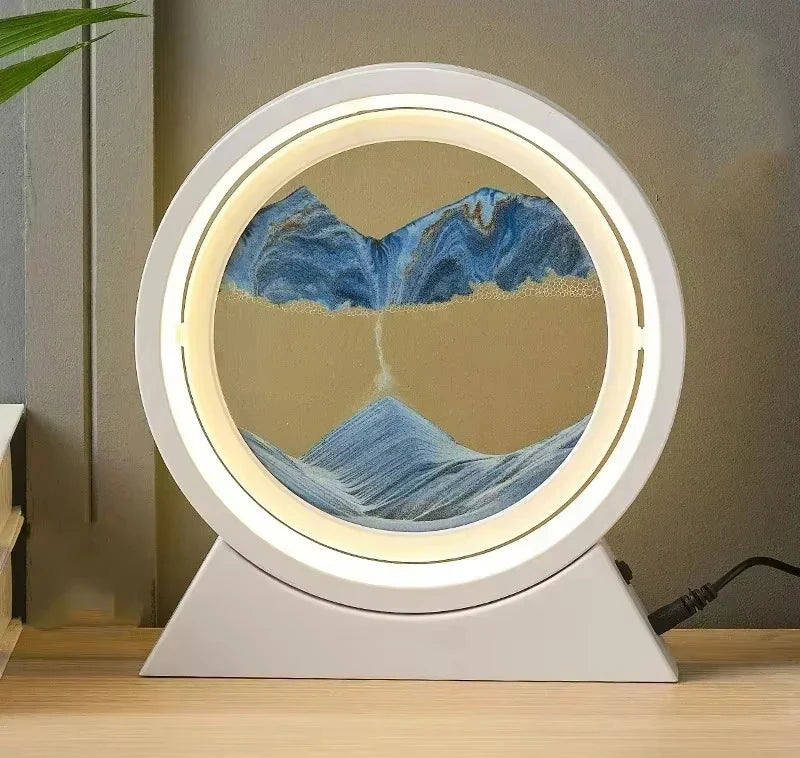 Moving Sand Art Lamp
