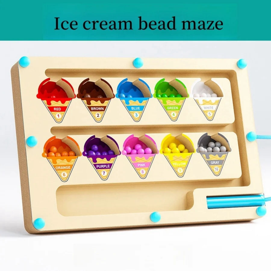 Magnetic Bead Maze