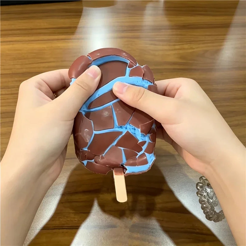 Crunchy Ice Cream Popsicle Squishy