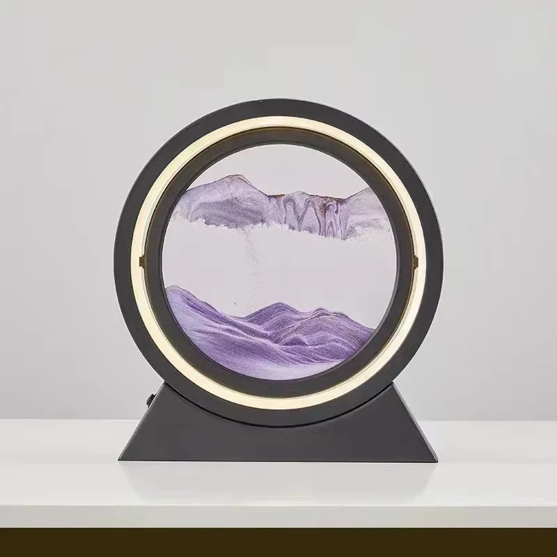 Moving Sand Art Lamp