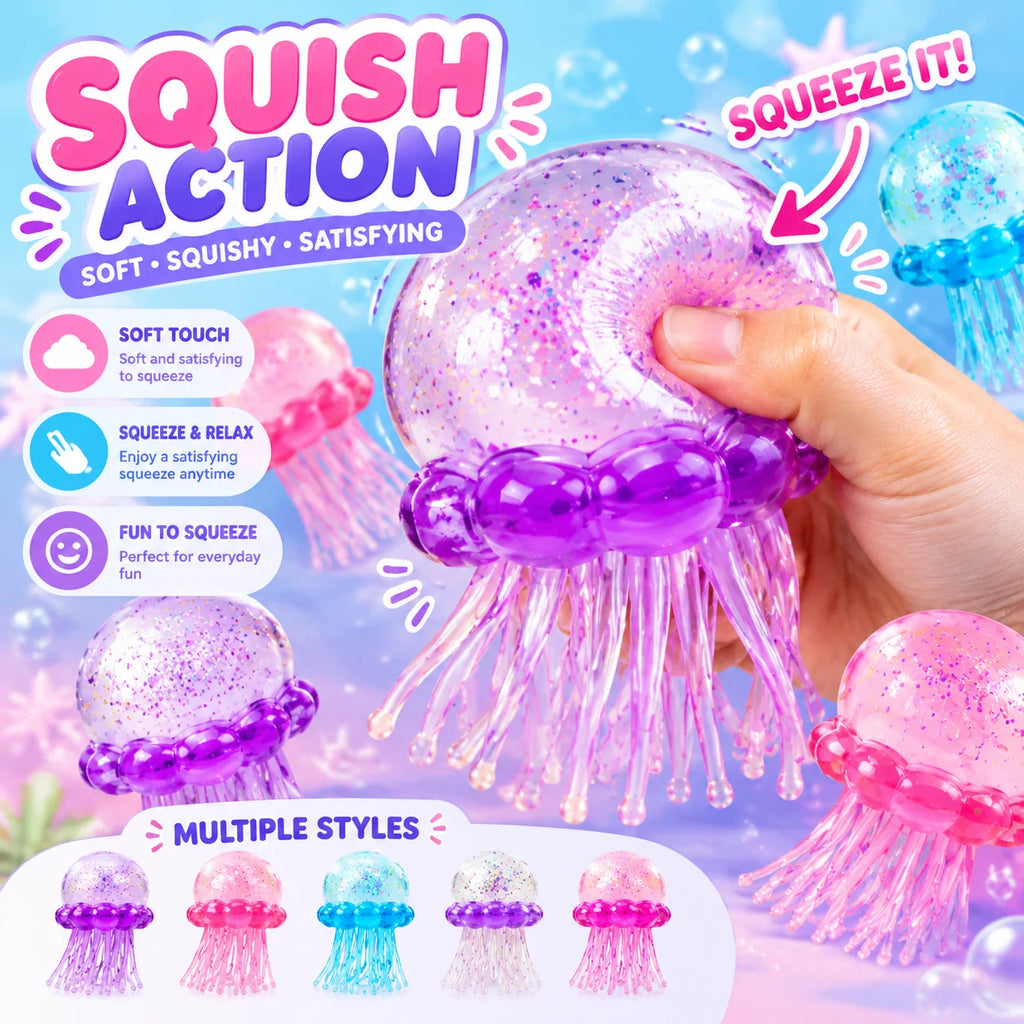 Jellyfish Squishy Squeeze Toy