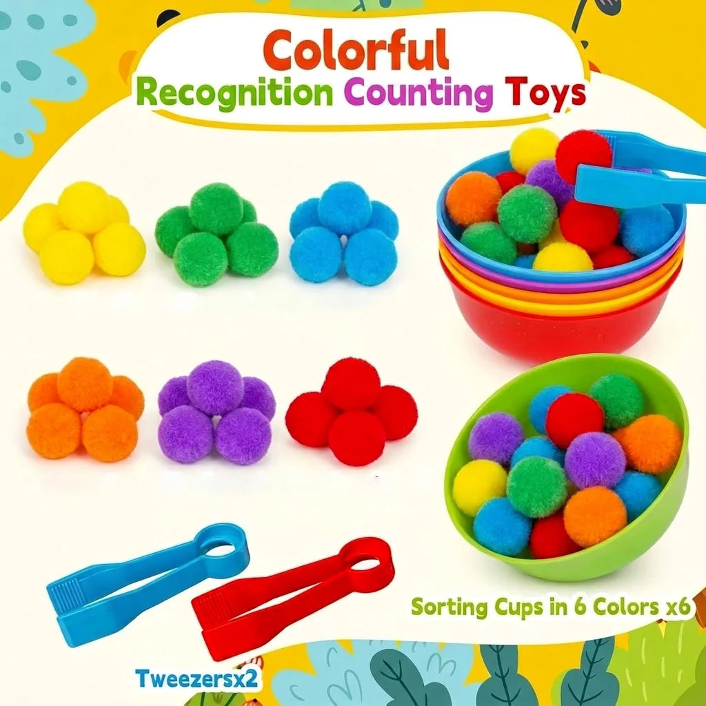 Rainbow Sorting & Counting Set