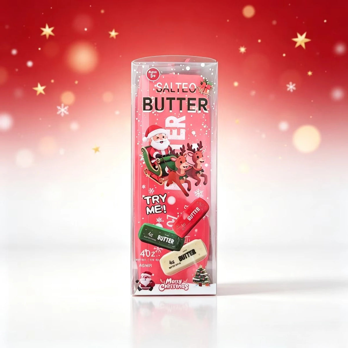 Christmas Butter Stick Squishy