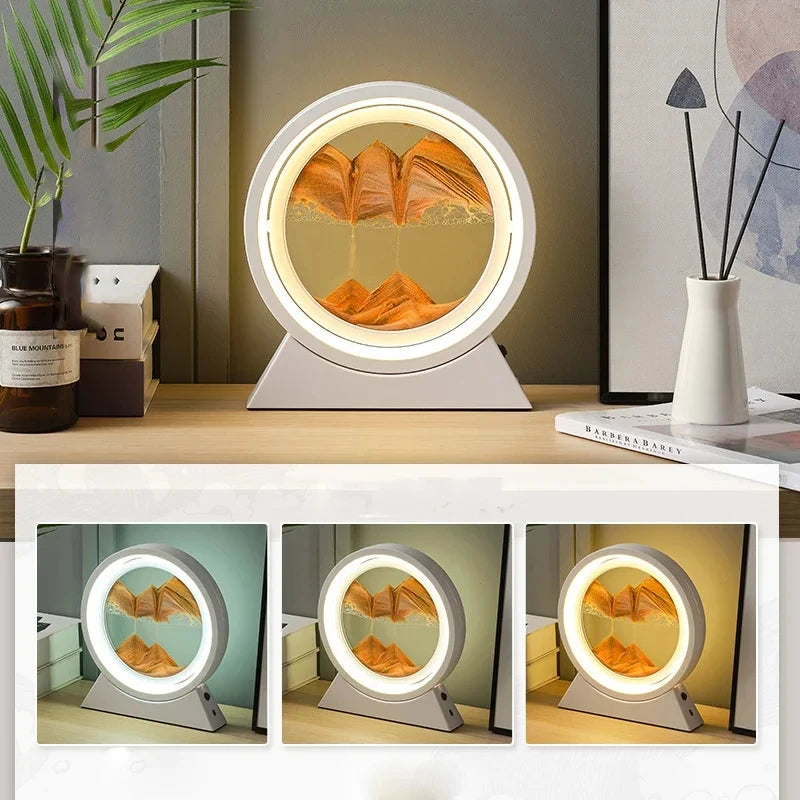 Moving Sand Art Lamp
