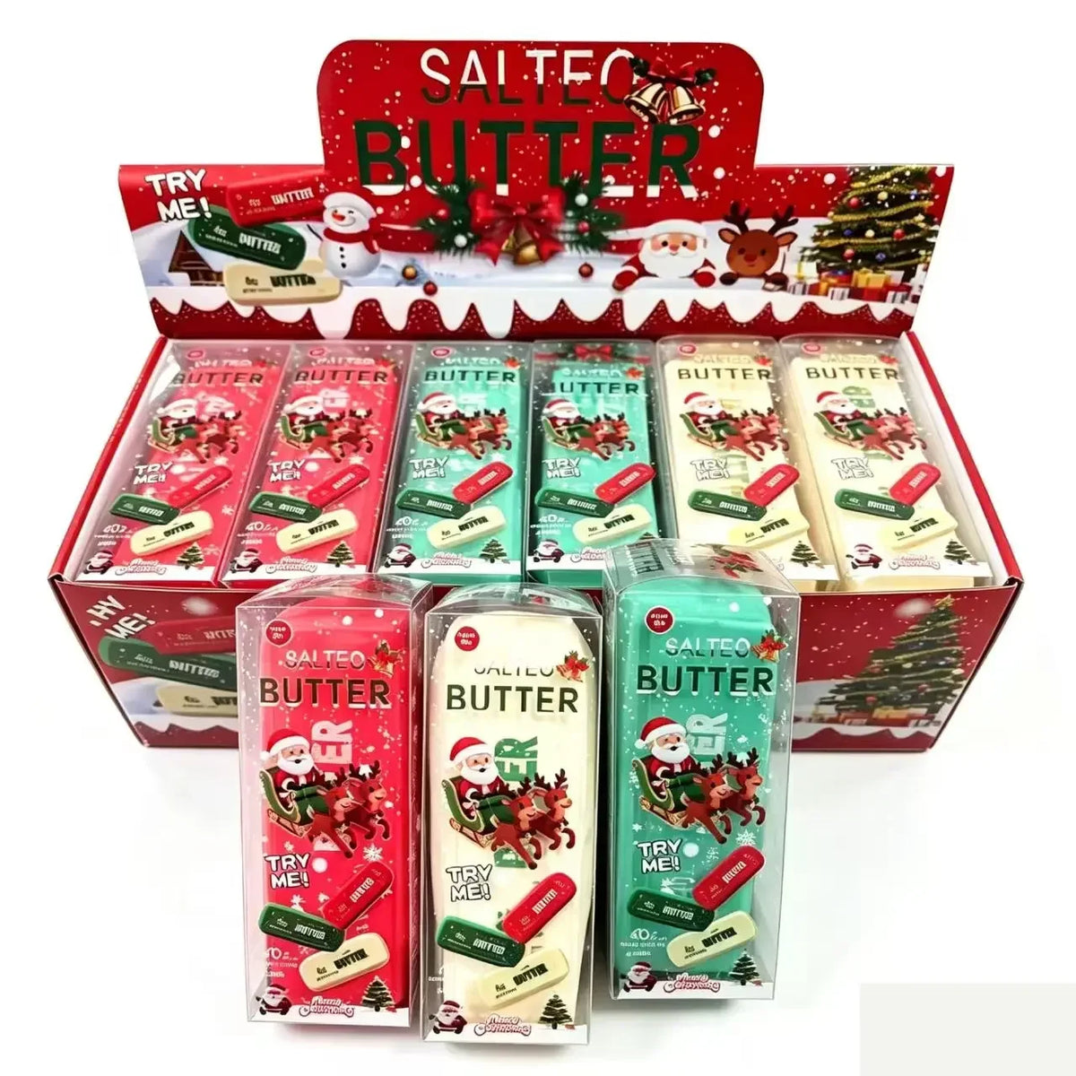 Christmas Butter Stick Squishy