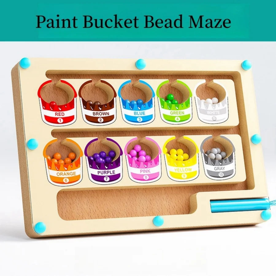 Magnetic Bead Maze