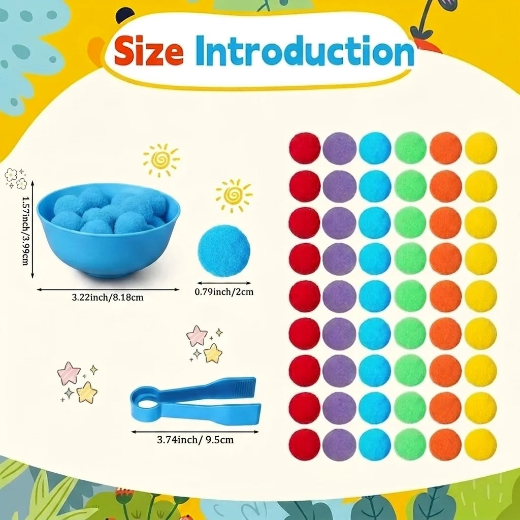 Rainbow Sorting & Counting Set
