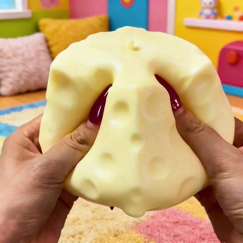 Swiss Cheese Squishy – Slow Rising