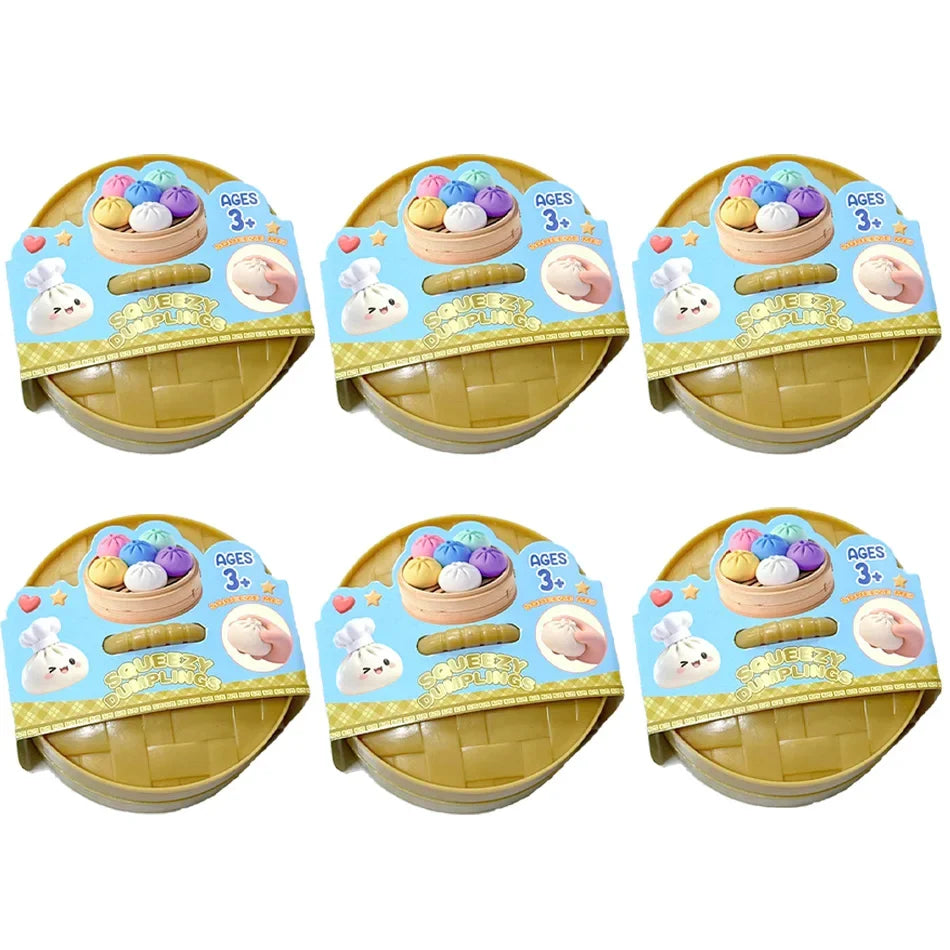Glitter Dumpling Squishy with Gift Box